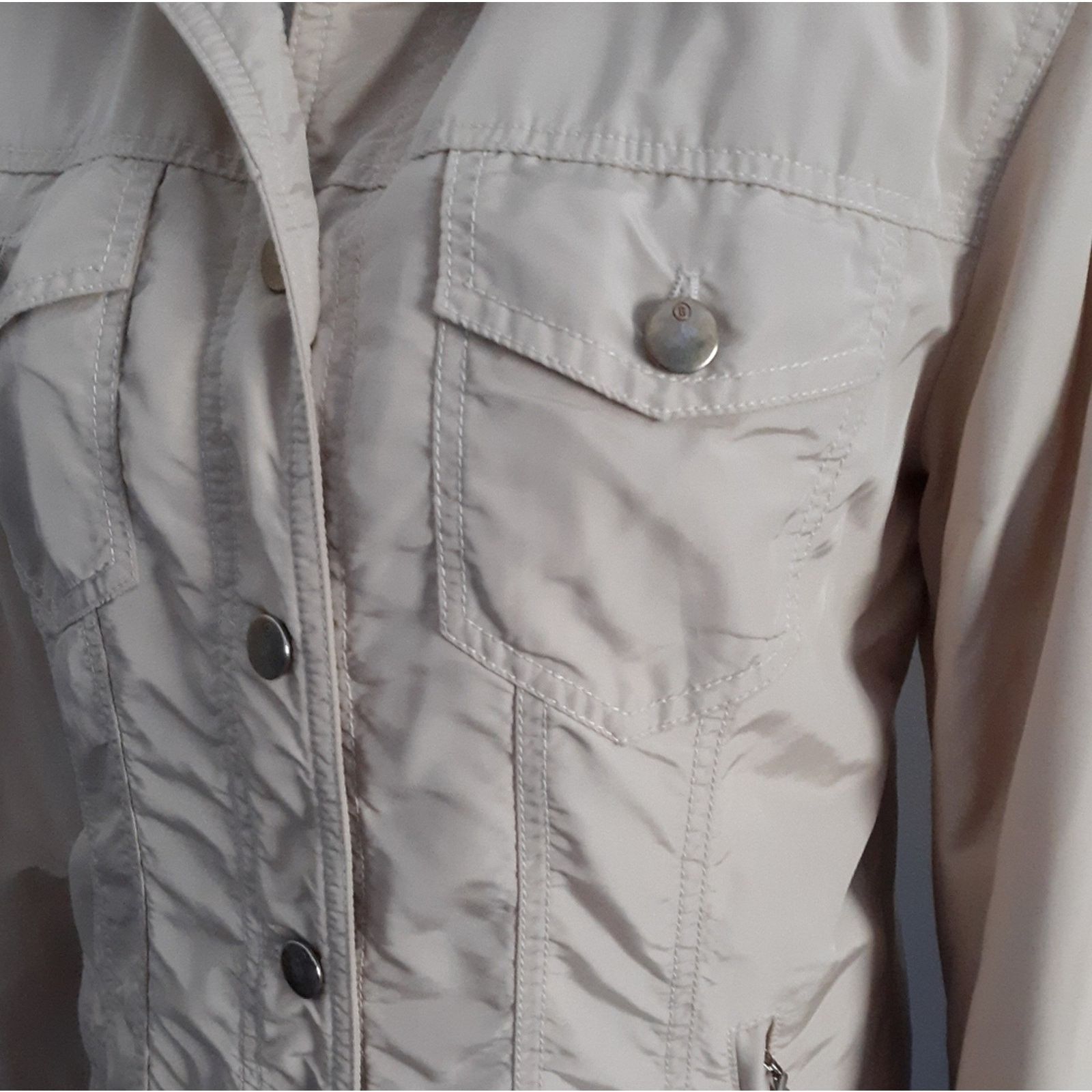 Vintage VTG Sonia Bogner Nylon Lined Jacket 10 Size M / US 6-8 / IT 42-44 - 4 Thumbnail