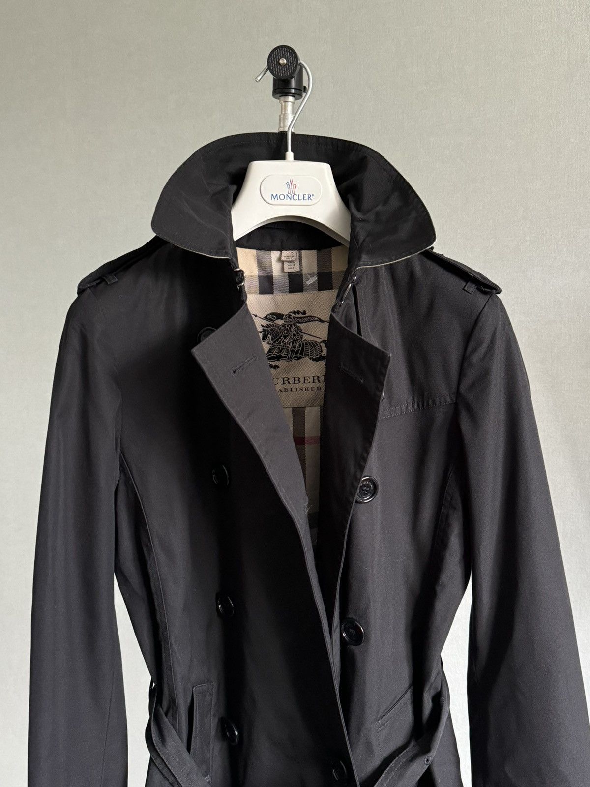 Burberry Prorsum Burberry Prorsum Trench Coat Size S / US 4 / IT 40 - 5 Thumbnail