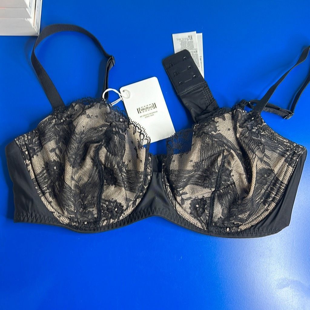 Wolford NWT Wolford Venus Lace Bra 38C Black Size ONE SIZE - 13 Thumbnail