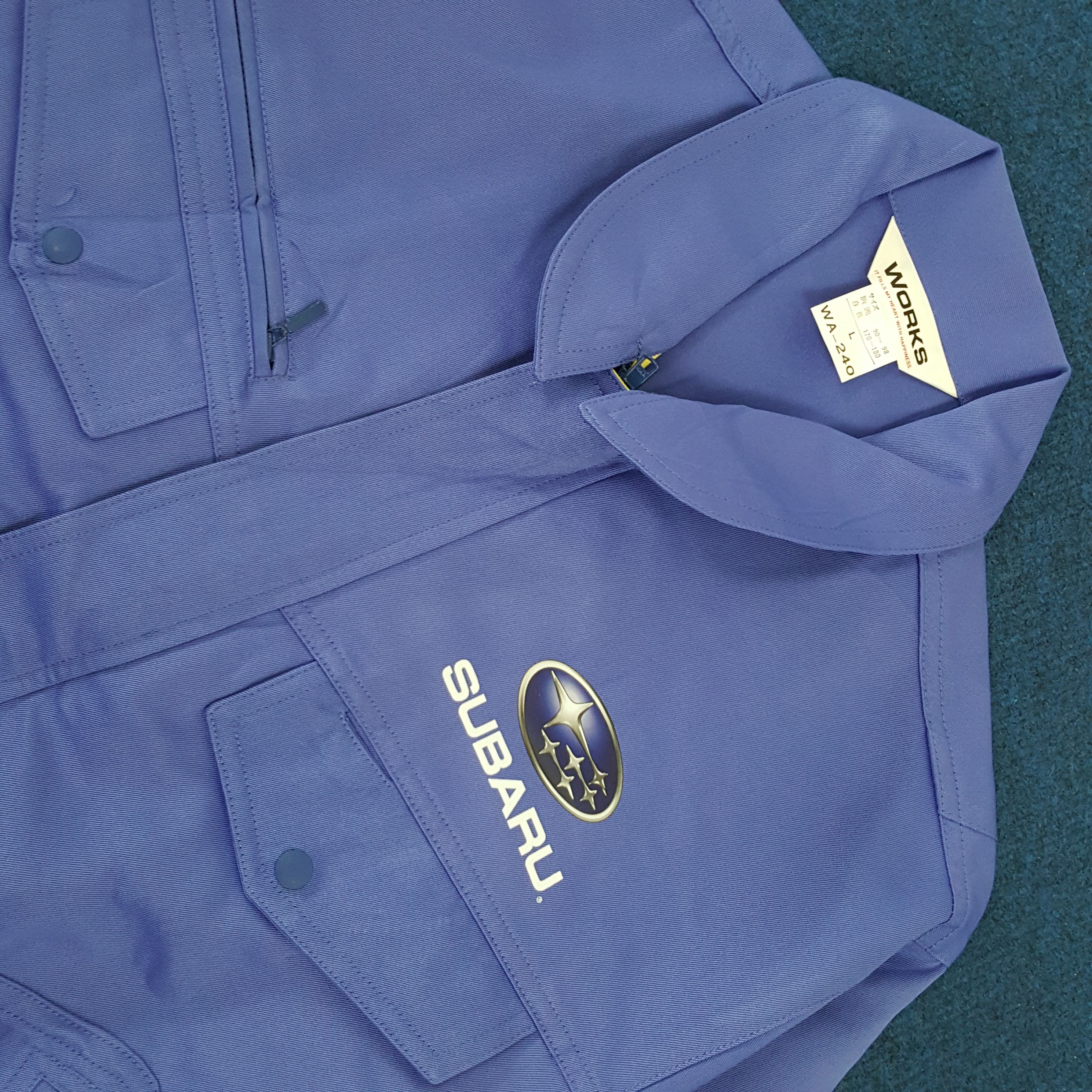 Japanese Brand × Vintage Vintage SUBARU Japanese Motorsports Racing Team Jacket Size US L / EU 52-54 / 3 - 4 Thumbnail