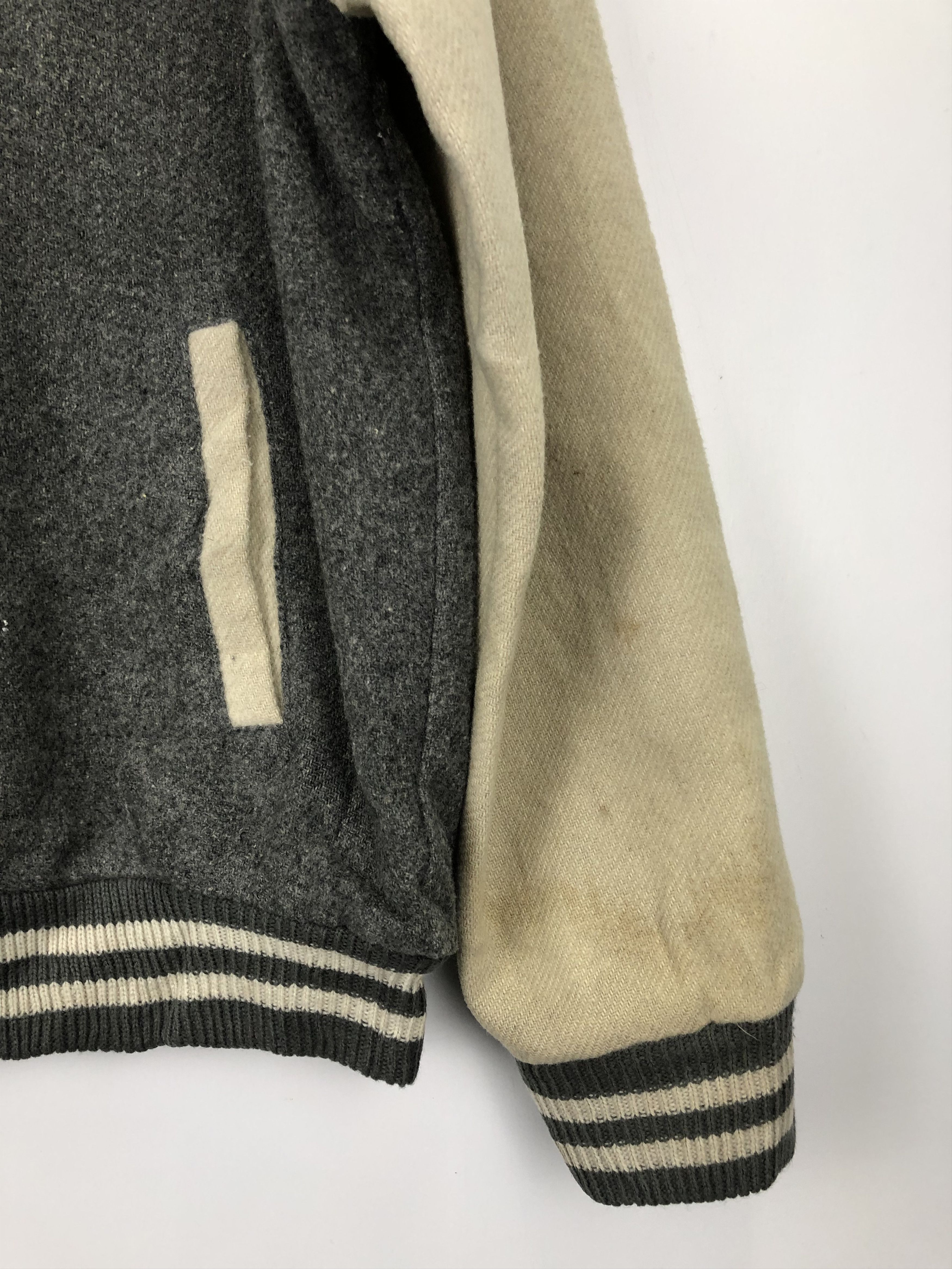 Japanese Brand Vintage 80s Japanese Brand Wool Varsity Jacket V0415 Size US M / EU 48-50 / 2 - 6 Thumbnail