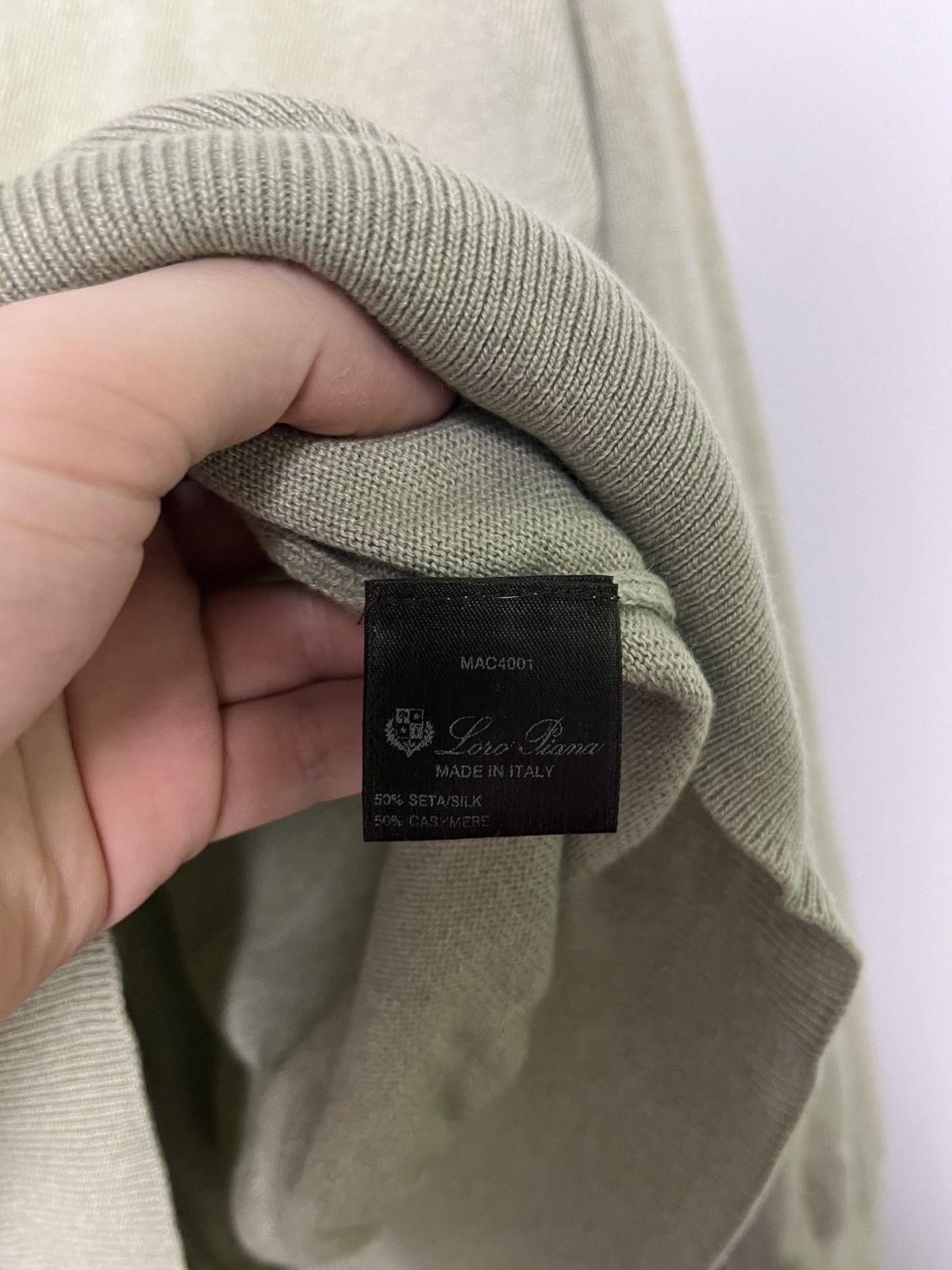 Designer × Loro Piana Loro Piana Silk/Cashmere sweater Size US L / EU 52-54 / 3 - 3 Thumbnail
