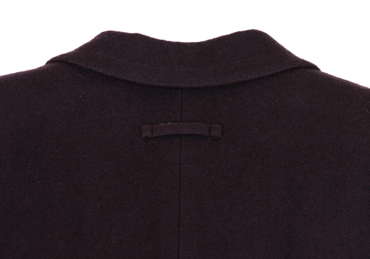 Jean Paul Gaultier Wool Nylon Peak Lapel Coat in Burdy Size 48 Size US M / EU 48-50 / 2 - 14 Thumbnail