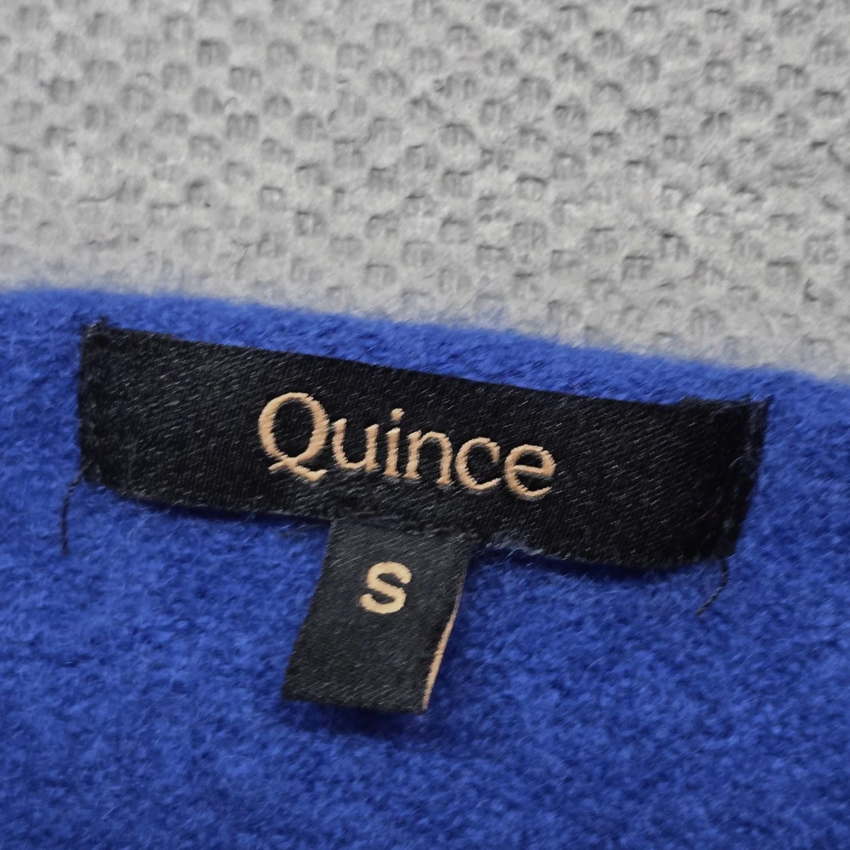 Quince Quince Sweater Womens Small Blue 100% Cashmere Crewneck Pullover Soft Knit Size S / US 4 / IT 40 - 7 Thumbnail