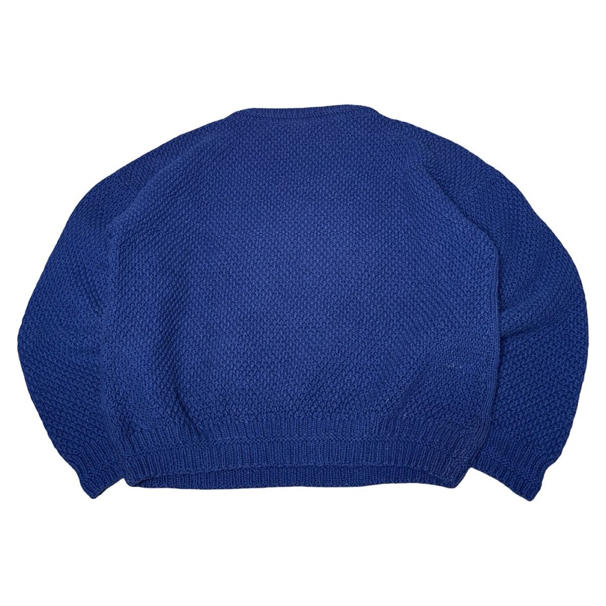 Club Room Vintage 90s HandKnit Sailbot Yacht Sweater Navy PRL Style XL Size US XL / EU 56 / 4 - 7 Thumbnail