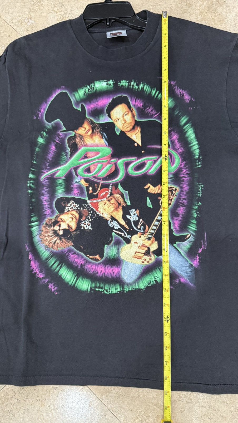 Band Tees Poison American Tour Tee, Single Stitch, Size Large Size US L / EU 52-54 / 3 - 7 Thumbnail