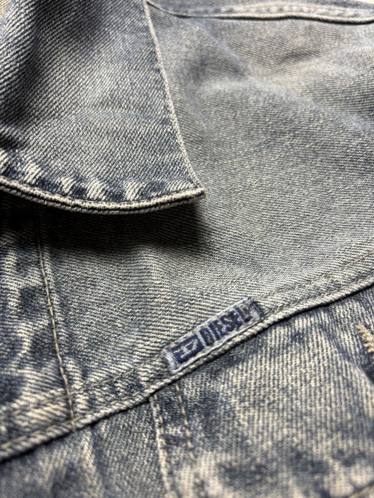 Diesel Diesel Vintage Denim Jacket Made Italy Size US XXL / EU 58 / 5 - 2 Thumbnail