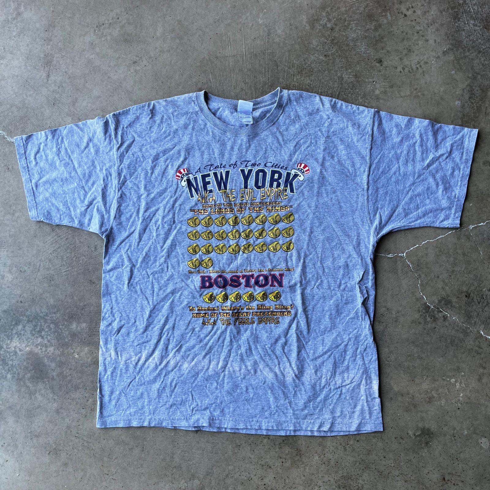 Vintage VINTAGE NEW YORK YANKEES BOSTON RED SOX MLB SHIRT MENS 2XL Size US XXL / EU 58 / 5 - 1 Thumbnail