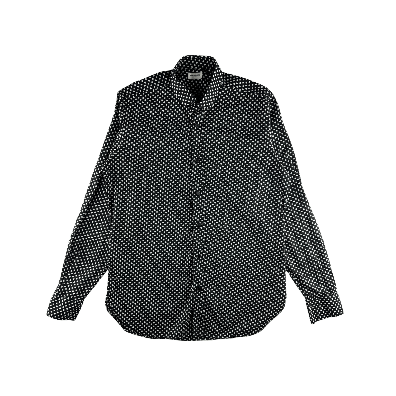 Saint Laurent Paris Saint Laurent FW13 Heart Shirt Size US S / EU 44-46 / 1 - 2 Thumbnail