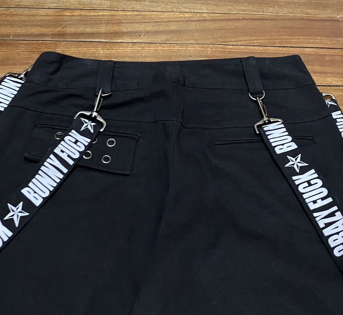 Japanese Brand × Seditionaries Rare Vintage Japanese Brand Sex Pot Suspended Pants 1990s Size US 31 - 4 Thumbnail