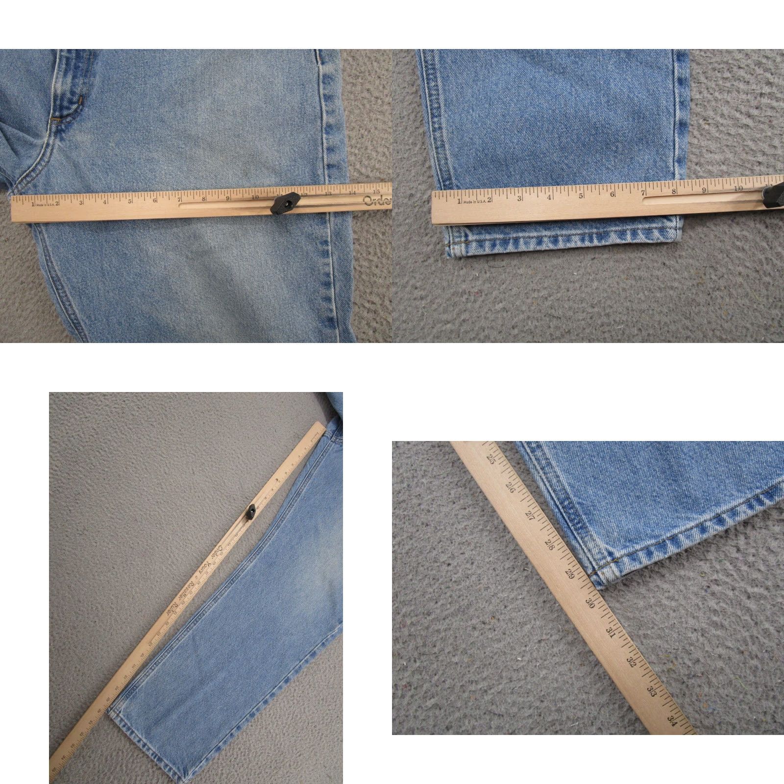 Carhartt VINTAGE Carhartt Jeans Mens 42x30 Tapered Distressed Grunge B18 STW Traditional Fit Y2K Size US 42 / EU 58 - 8 Thumbnail