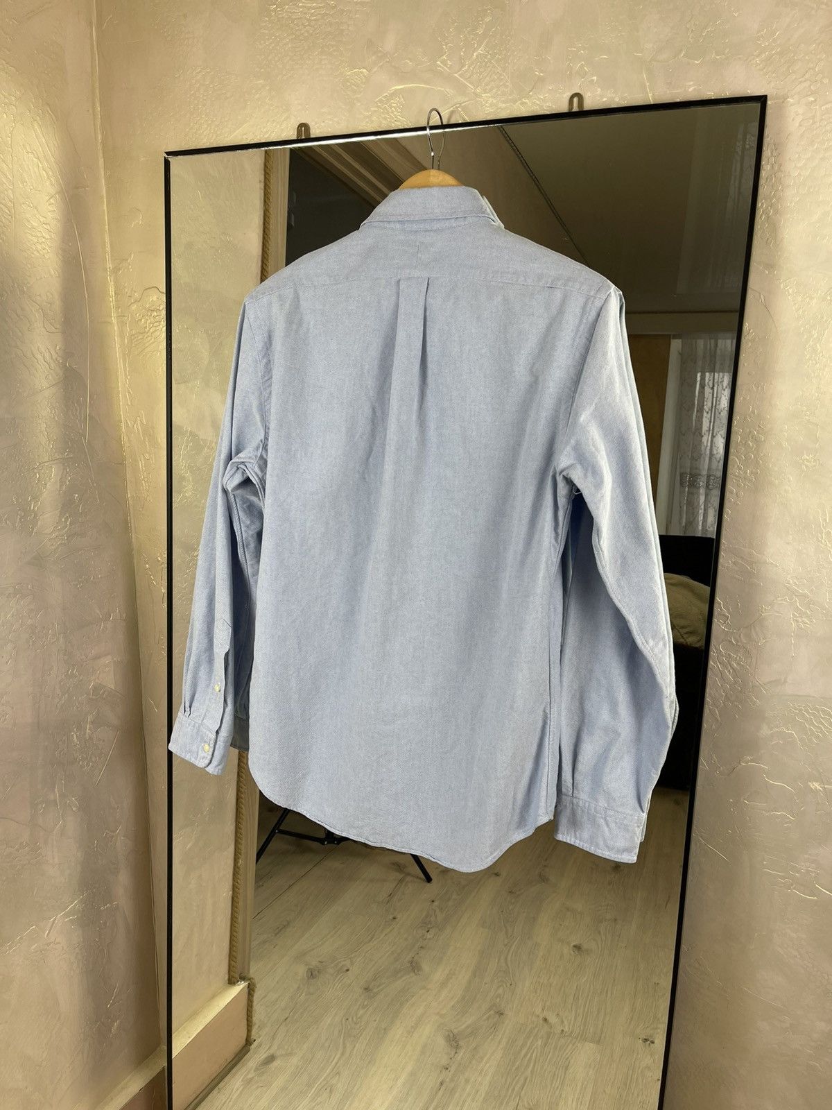 Polo Ralph Lauren Ralph Lauren Slim Fit Oxford Shirt – Premium Blue Marl Size US M / EU 48-50 / 2 - 12 Thumbnail