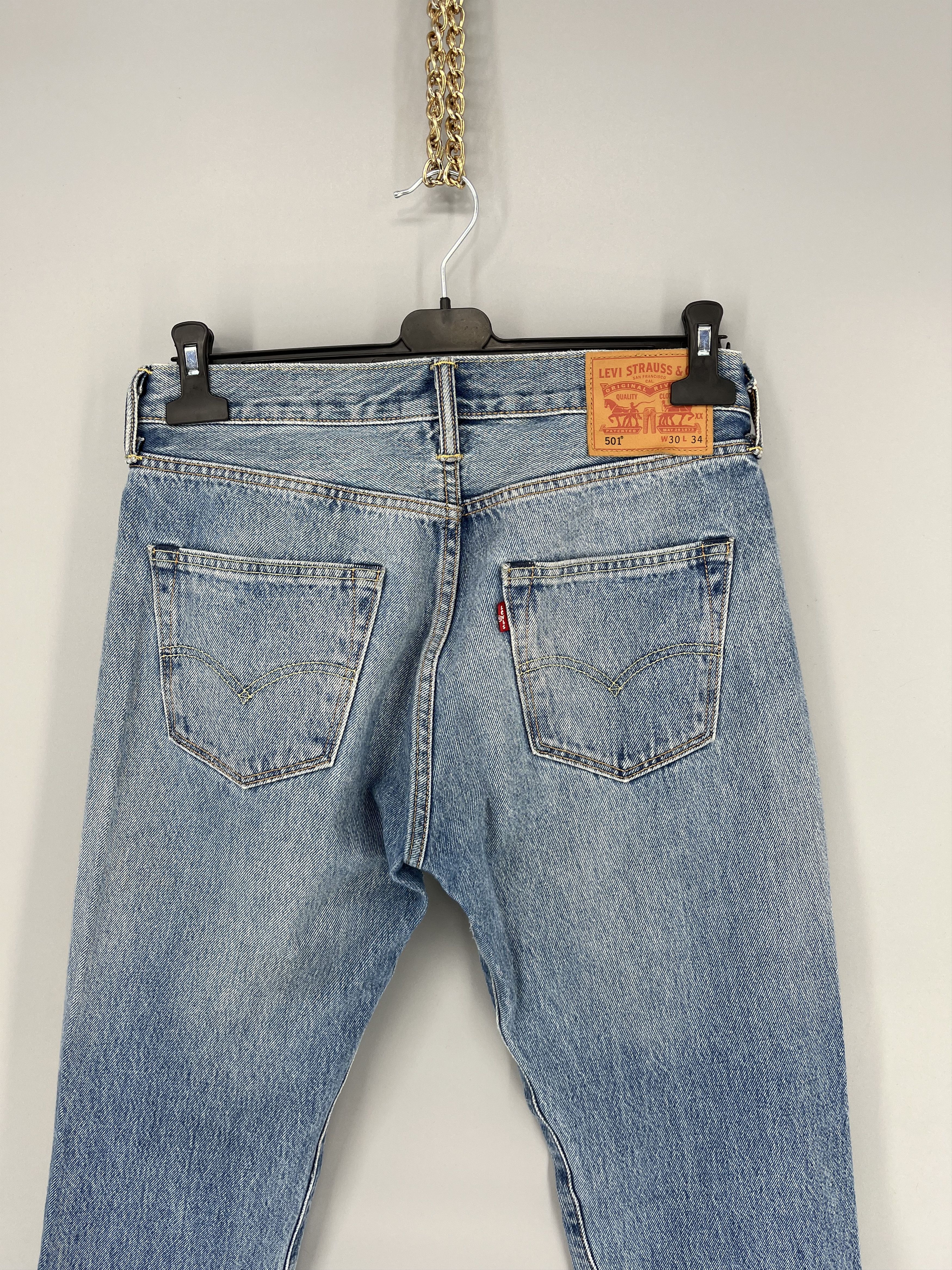 Levi's Remate Pantalon Mezclilla Levis 501 Casual Moda Envio Gratis Size US 30 / EU 46 - 8 Thumbnail