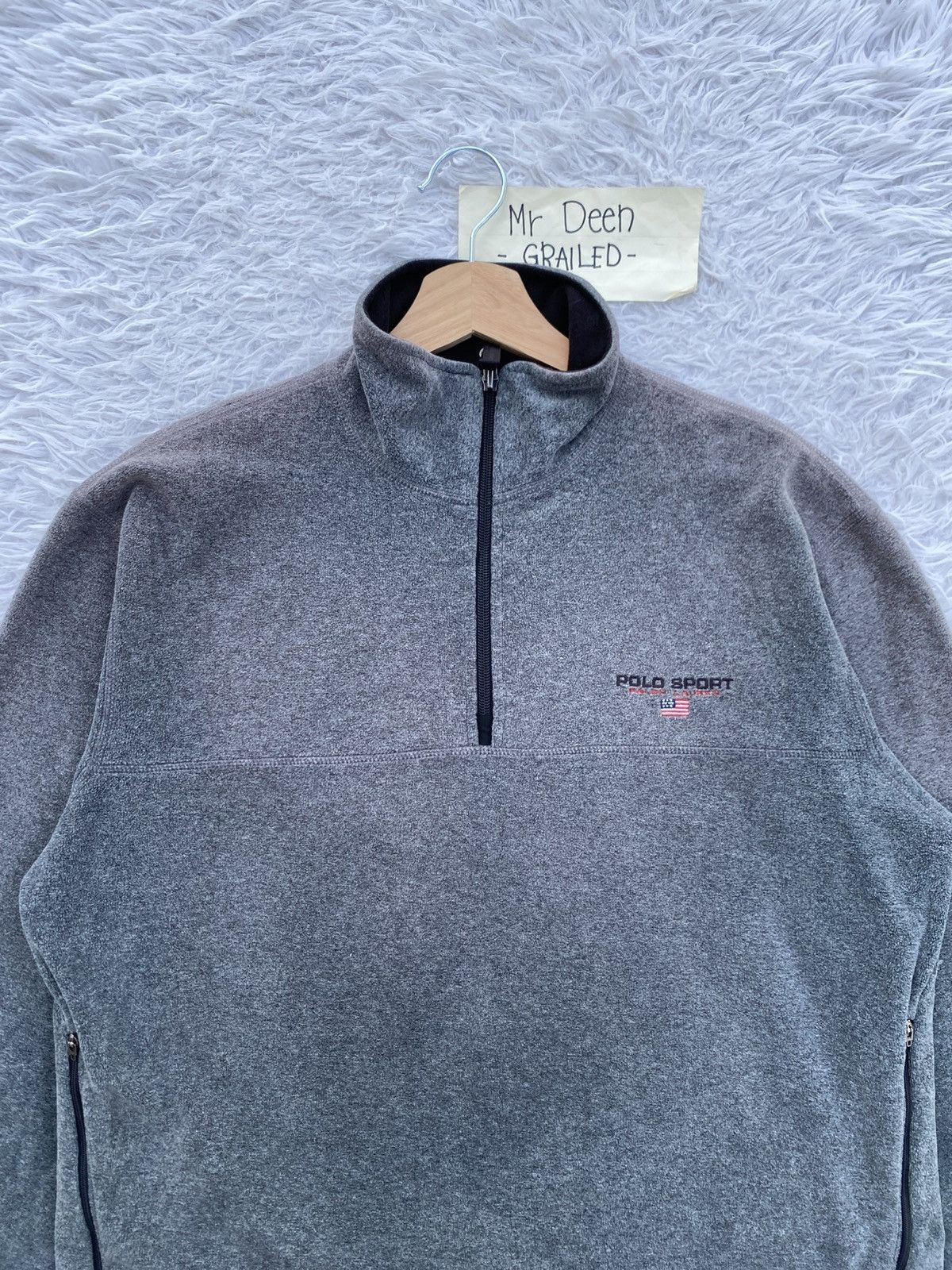 Polo Ralph Lauren Rare Vintage Polo Sport Ralph Lauren Fleece Sweater Size US L / EU 52-54 / 3 - 2 Thumbnail
