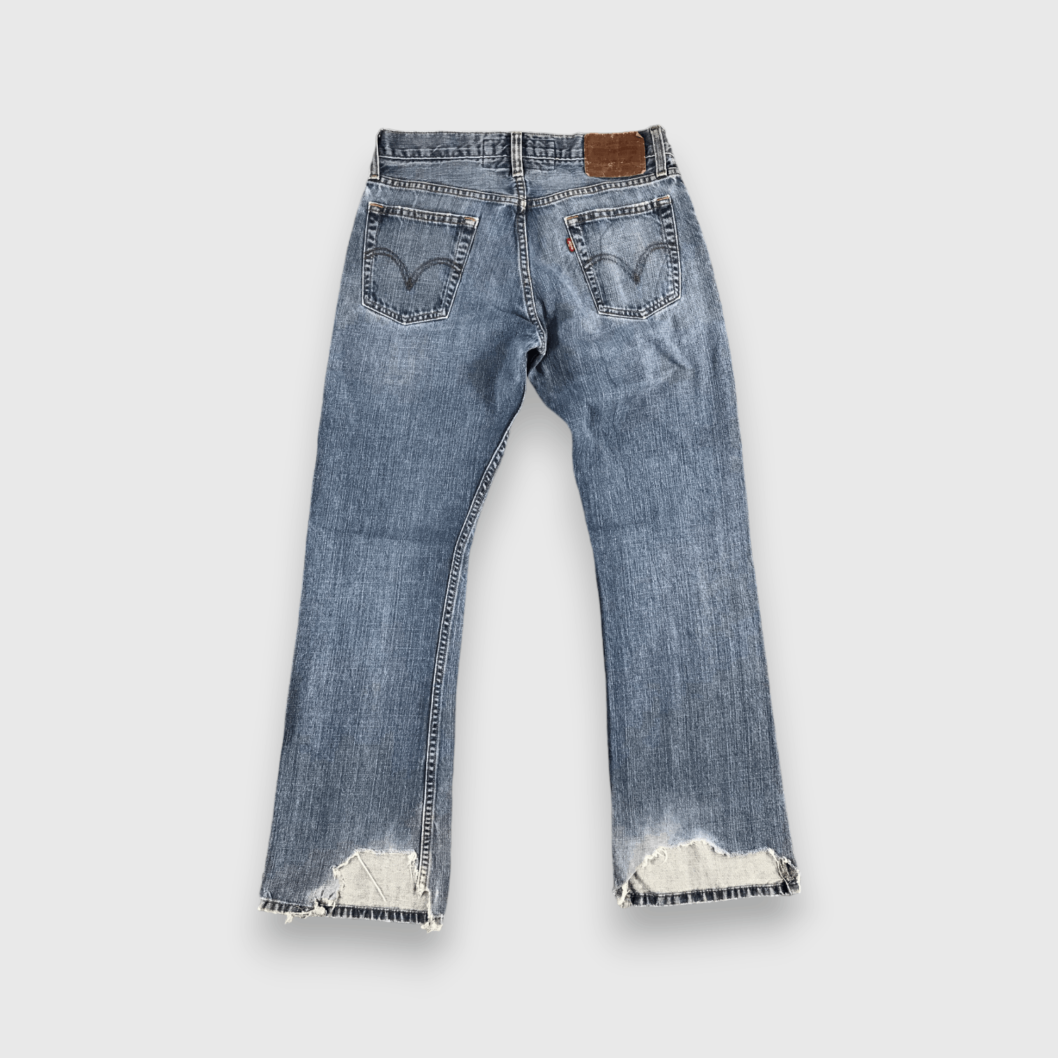 Levi's Vintage Levis 527 Low Boot Cut Jeans- J1330 Size US 32 / EU 48 - 2 Thumbnail