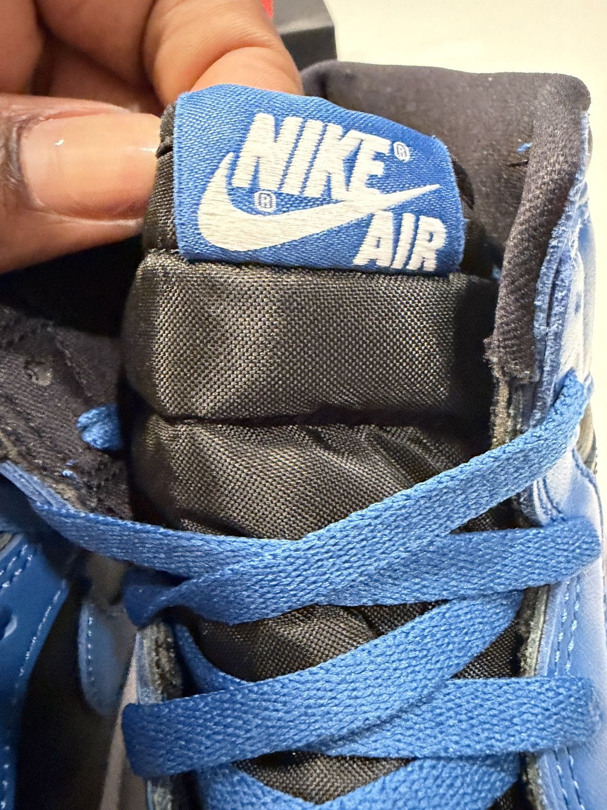 Jordan Brand Jordan 1 Dark Marina Blue Size US 12 / EU 45 - 7 Thumbnail