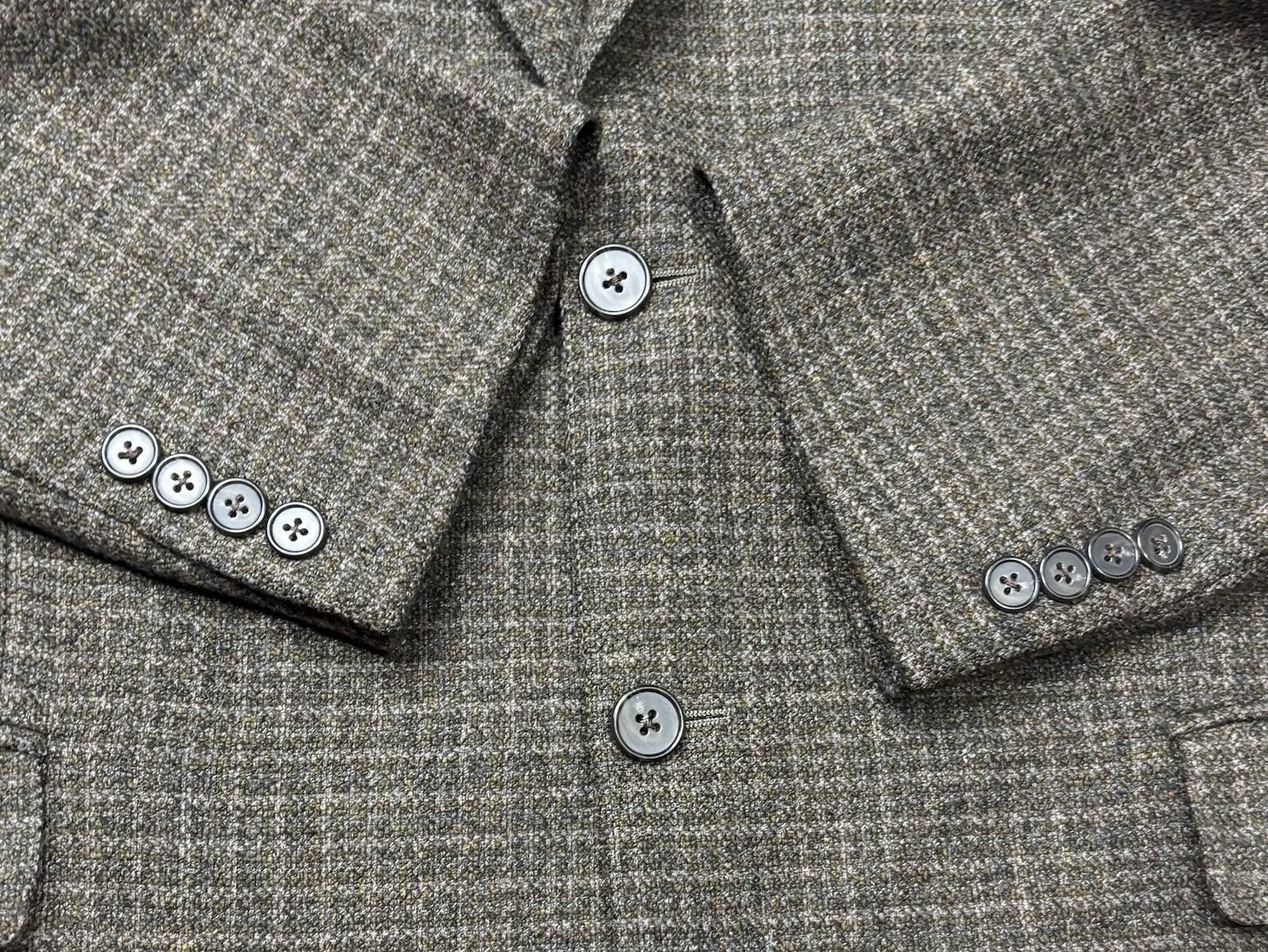 Bloomingdale's Joseph Abboud for Bloomingdales Blazer Jacket Mens 44R Wool Size 44R - 7 Thumbnail