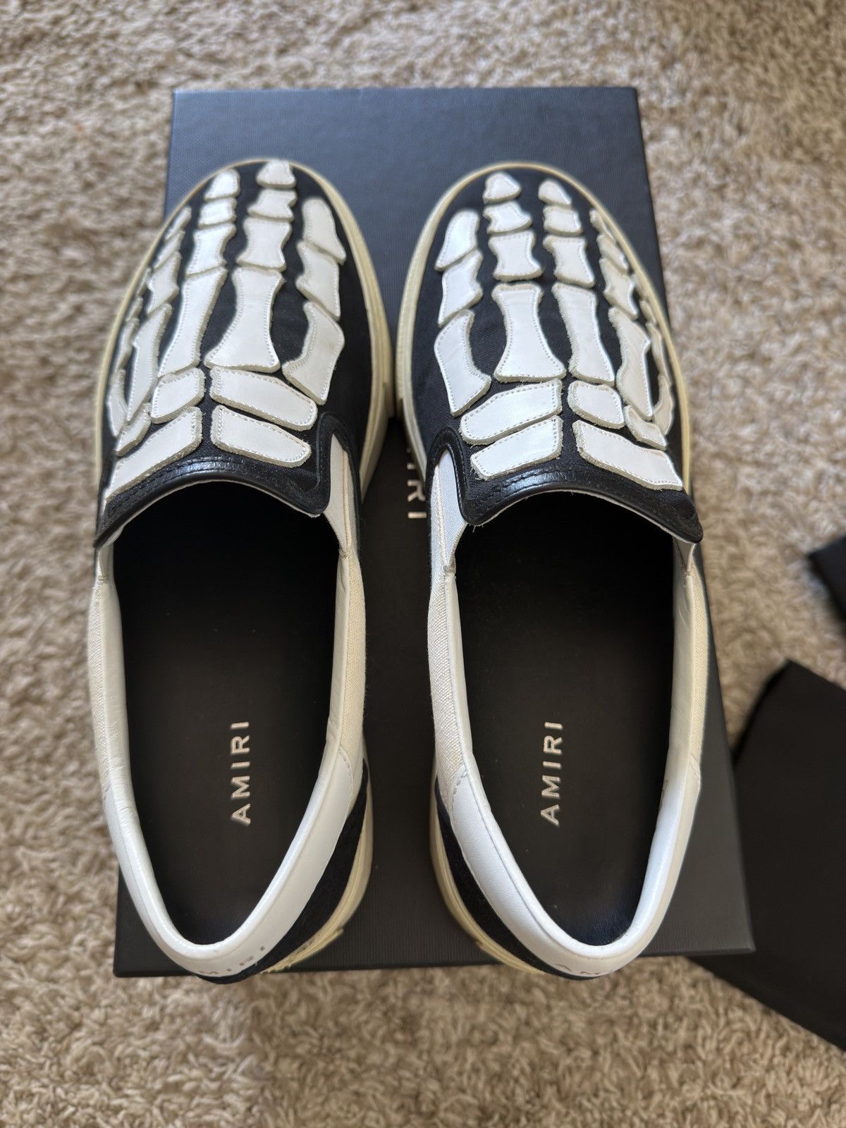 Amiri Skel Toe Slip On Size US 8 / EU 41 - 4 Thumbnail