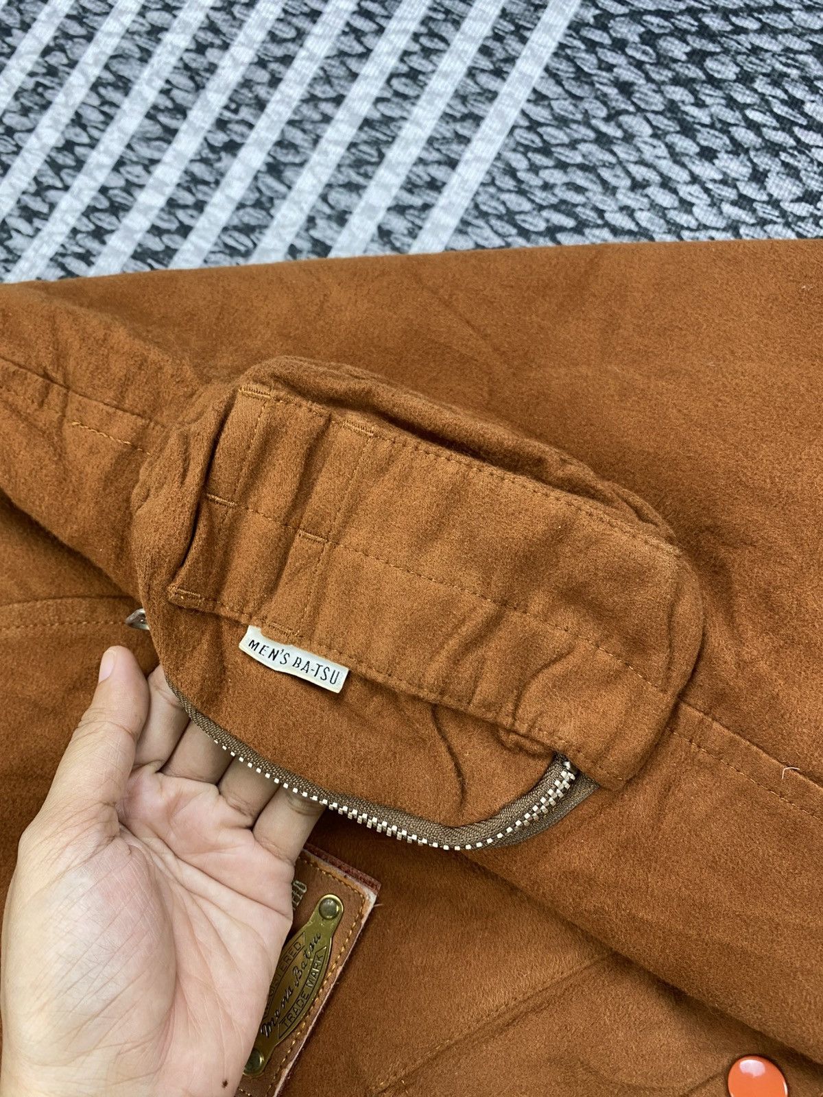 Issey Miyake Vintage Men’s Ba-Tsu Issey Miyake Style Rare Bomber Jacket Size US M / EU 48-50 / 2 - 13 Thumbnail