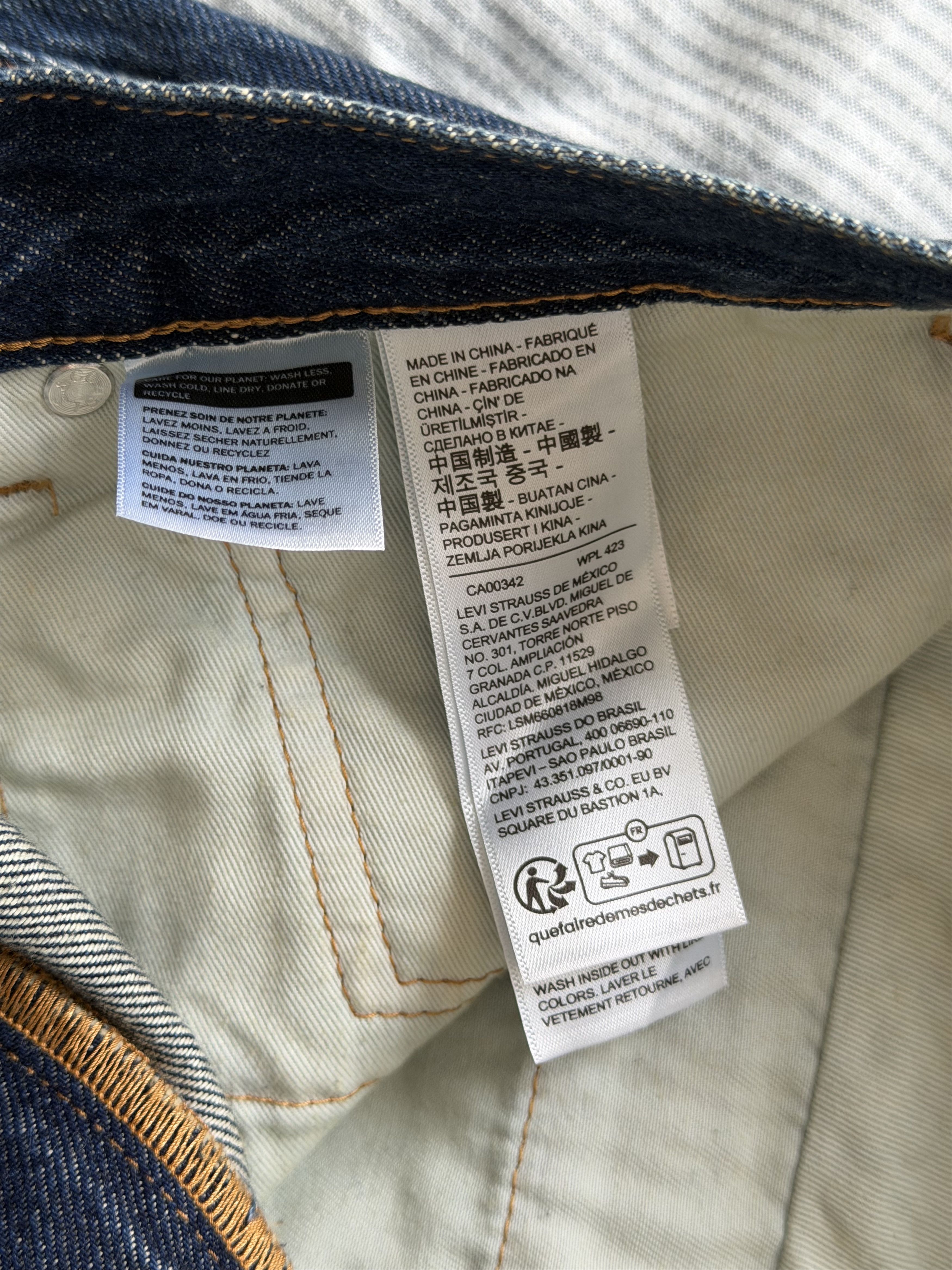 Kiko Kostadinov × Levi's Kiko Kostadinov Levi's Baggy Jeans in Indigo Blue Size US 36 / EU 52 - 9 Thumbnail