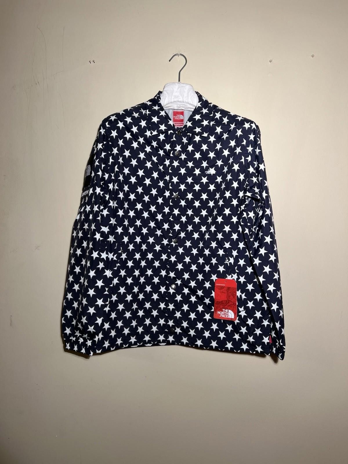 Supreme SS15 Supreme The North Face Packable Coaches Jacket Stars M Size US M / EU 48-50 / 2 - 2 Thumbnail