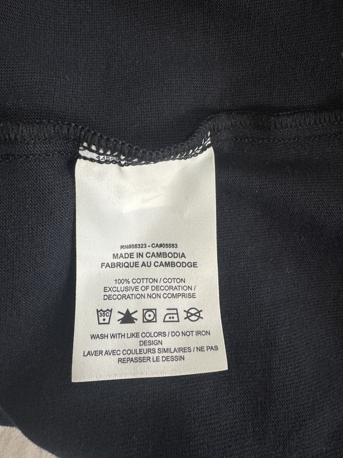 Fear of God × Nike Nike Fear of God “air fear of god” t-shirt Size US L / EU 52-54 / 3 - 6 Thumbnail
