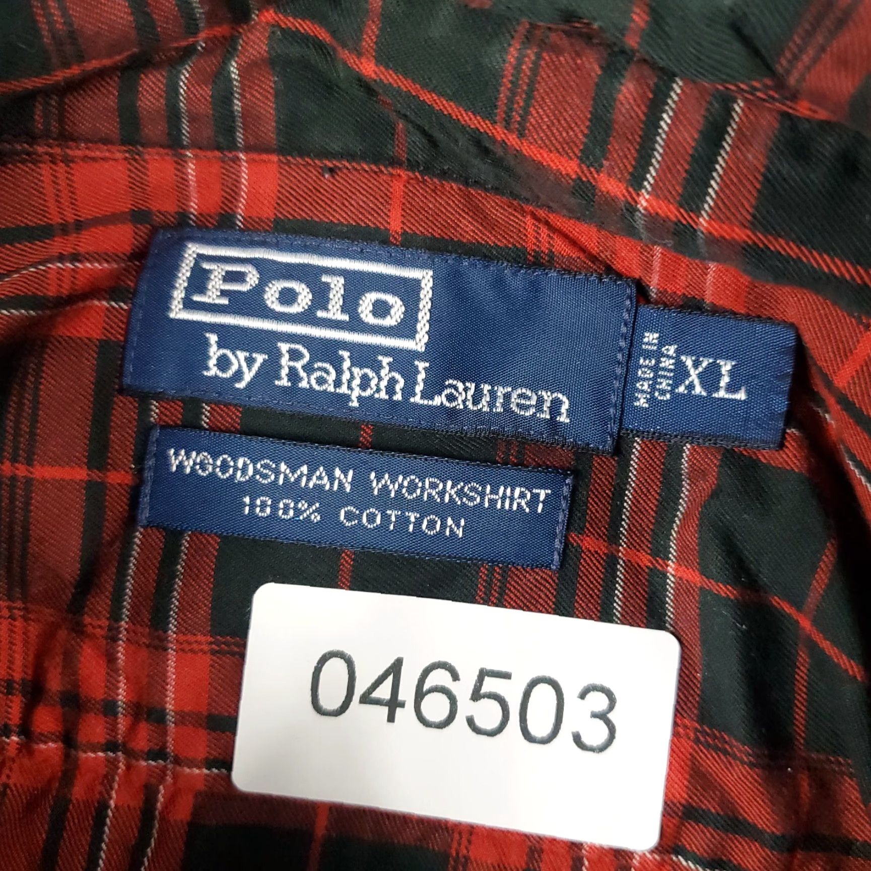 Ralph Lauren Ralph Lauren Shirt Mens XL Red Plaid Button-Up Long Sleeve Casual Classic Fit Regular Size by Ralph Lauren Size US XL / EU 56 / 4 - 6 Thumbnail