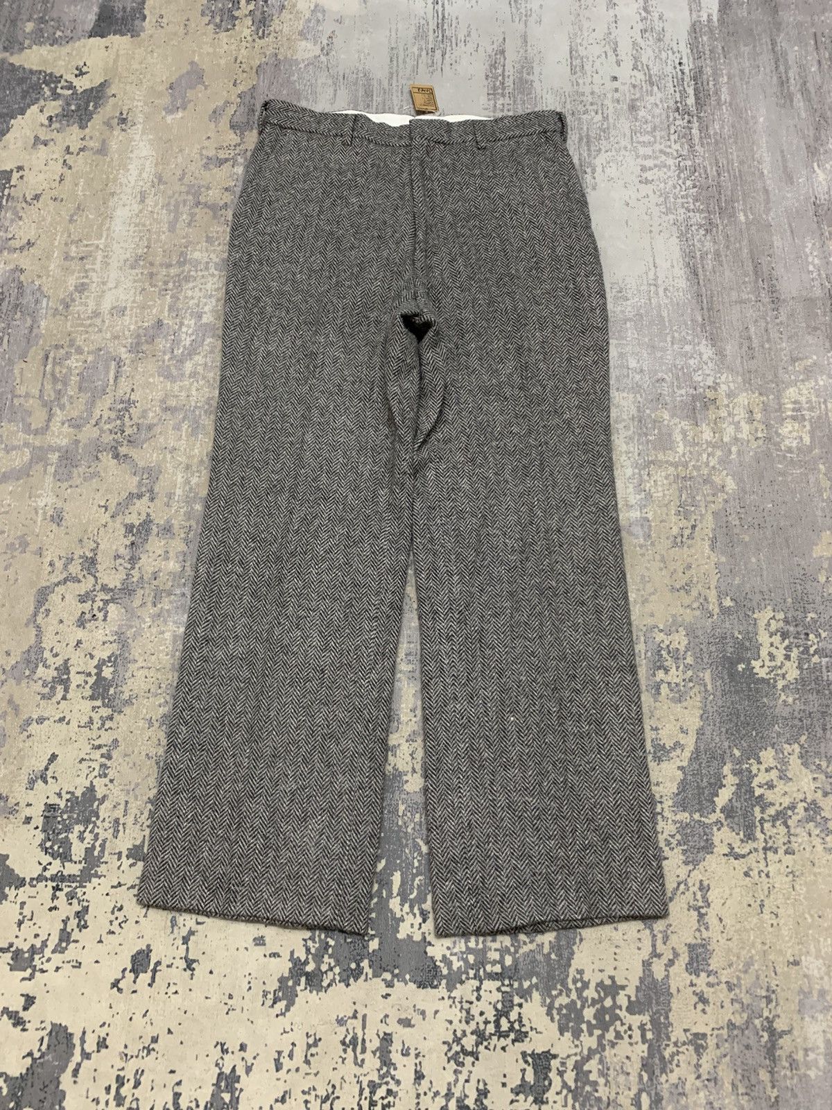 Japanese Brand Japanese Brand maison margiela Style Wool Pants W32x28 Size US 32 / EU 48 - 1 Thumbnail