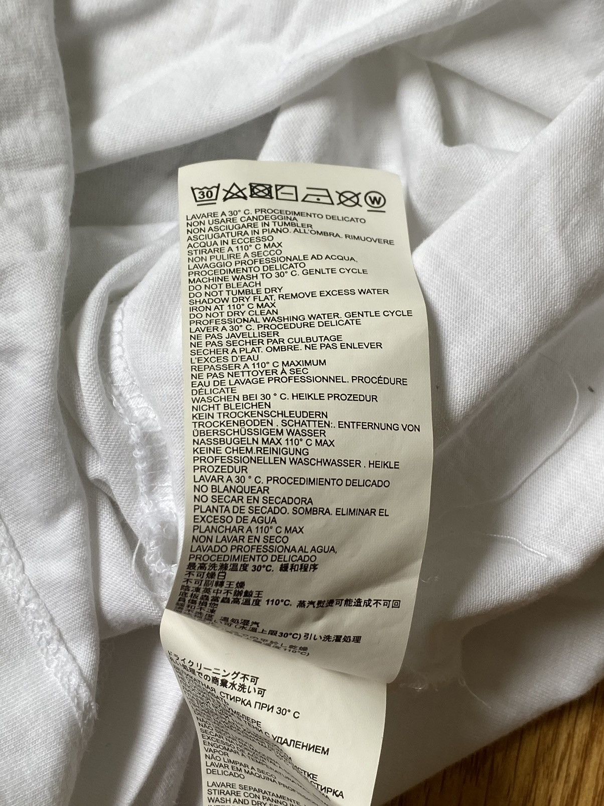 Dsquared2 DSQUARED2 Mens Logo Print Crewneck White T-shirt Size Medium Size US M / EU 48-50 / 2 - 11 Thumbnail