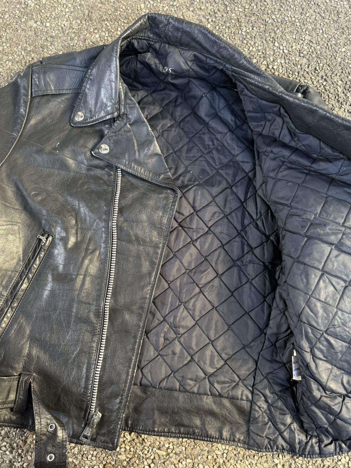Sears 70's-80's Sears Made in USA Leather Biker Size US S / EU 44-46 / 1 - 8 Thumbnail