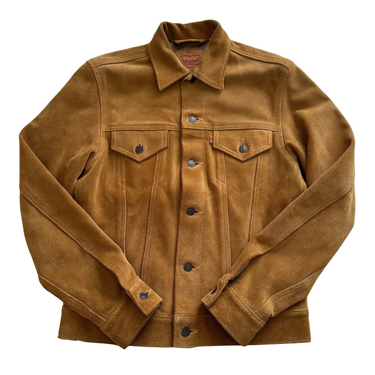 Supreme x Levi's Trucker Jacket S Nylon Trucker Jacket Supreme