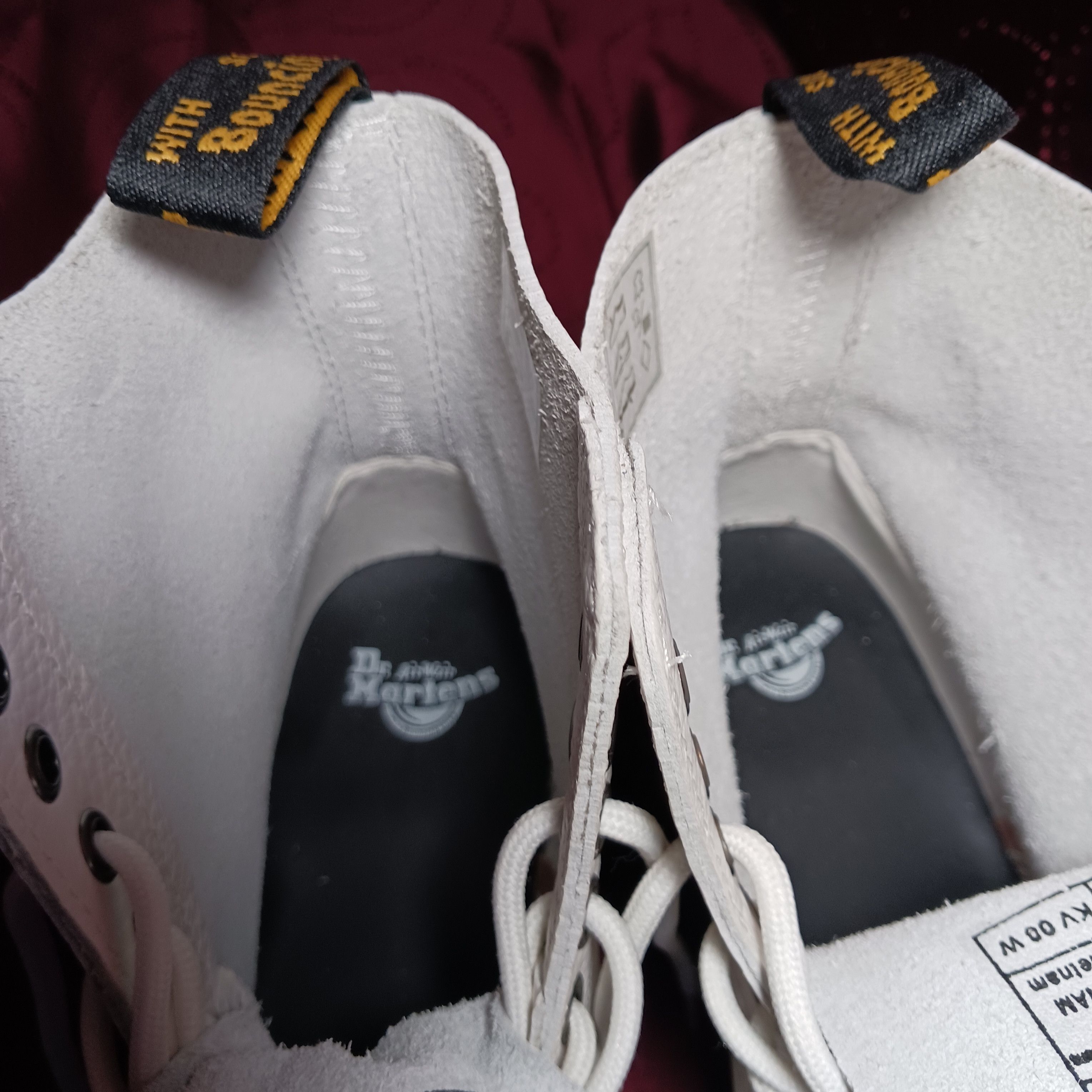 Dr. Martens Dr. Martens White Sinclair Boots W8 Size US 8 / IT 38 - 3 Thumbnail