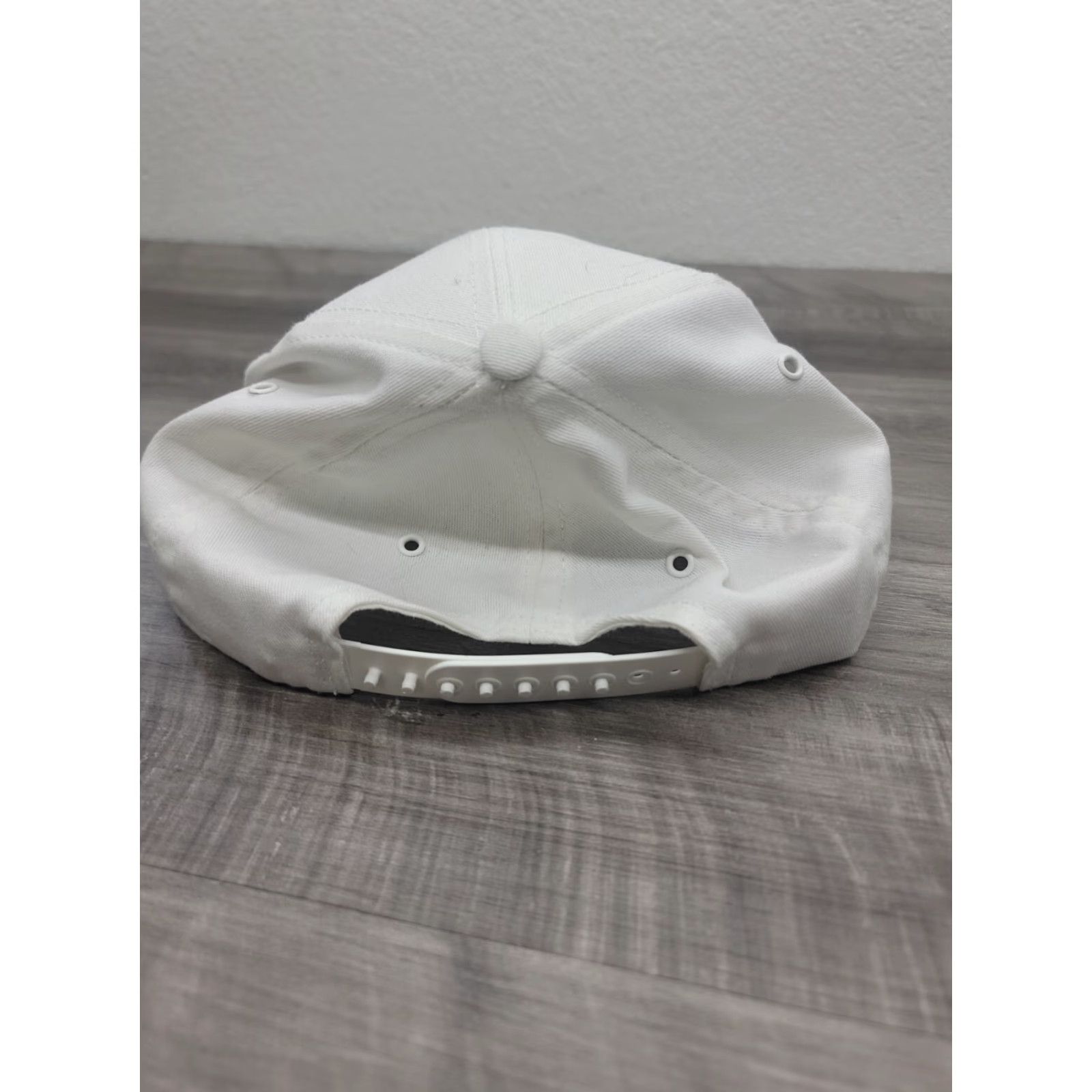 Vintage VINTAGE Navy Sea Bees Hat Cap Snapback Trucker Seabees Large Patch USA Men Adjustable White Size ONE SIZE - 2 Thumbnail