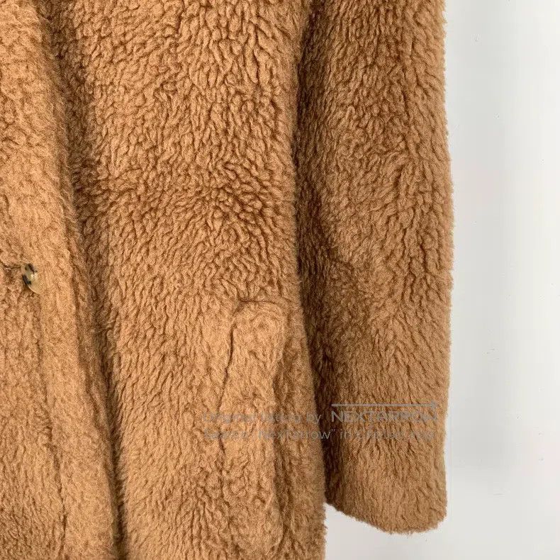 Max Mara Max Mara Brown Camel Hair Teddy Bear Collar Coat Size S / US 4 / IT 40 - 4 Thumbnail