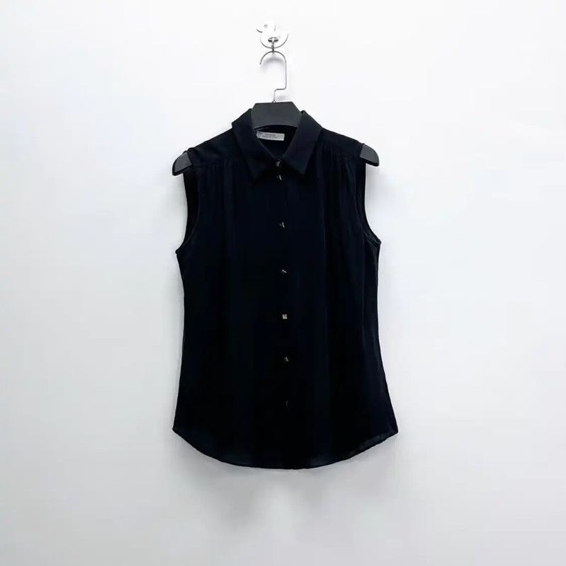 Versace Versace Black Silk Medusa Short Sleeve Shirt 0089 Size L / US 10 / IT 46 - 1 Thumbnail