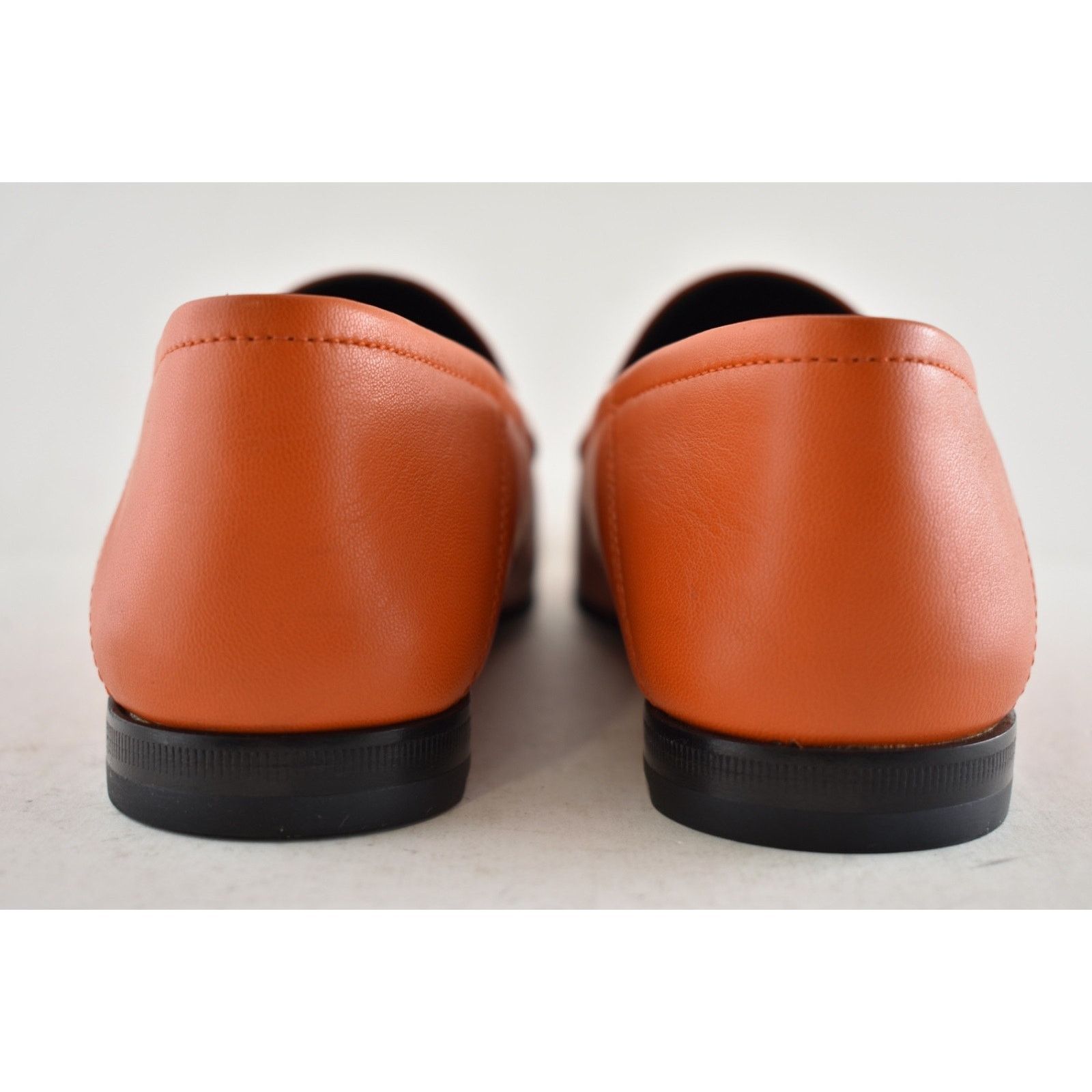 Gucci Gucci Brixton Collapsible Deep Orange Leather Horsebit Size US 6 / IT 36 - 15 Thumbnail