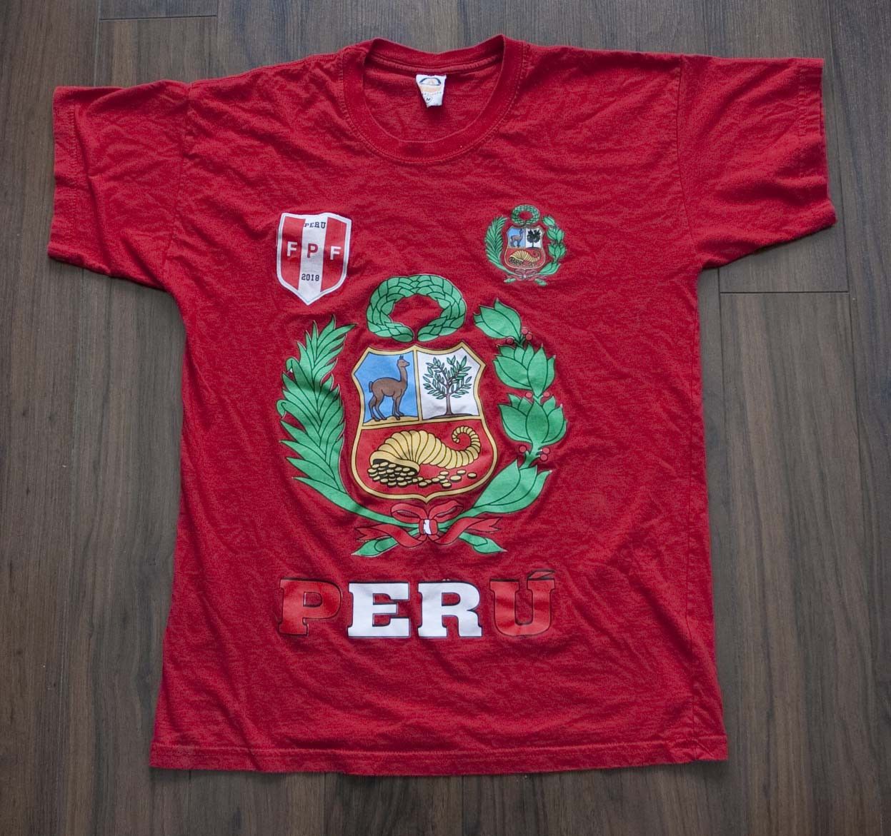 Other FPF Peru Soccer T Shirt Size M Red Size US M / EU 48-50 / 2 - 1 Thumbnail