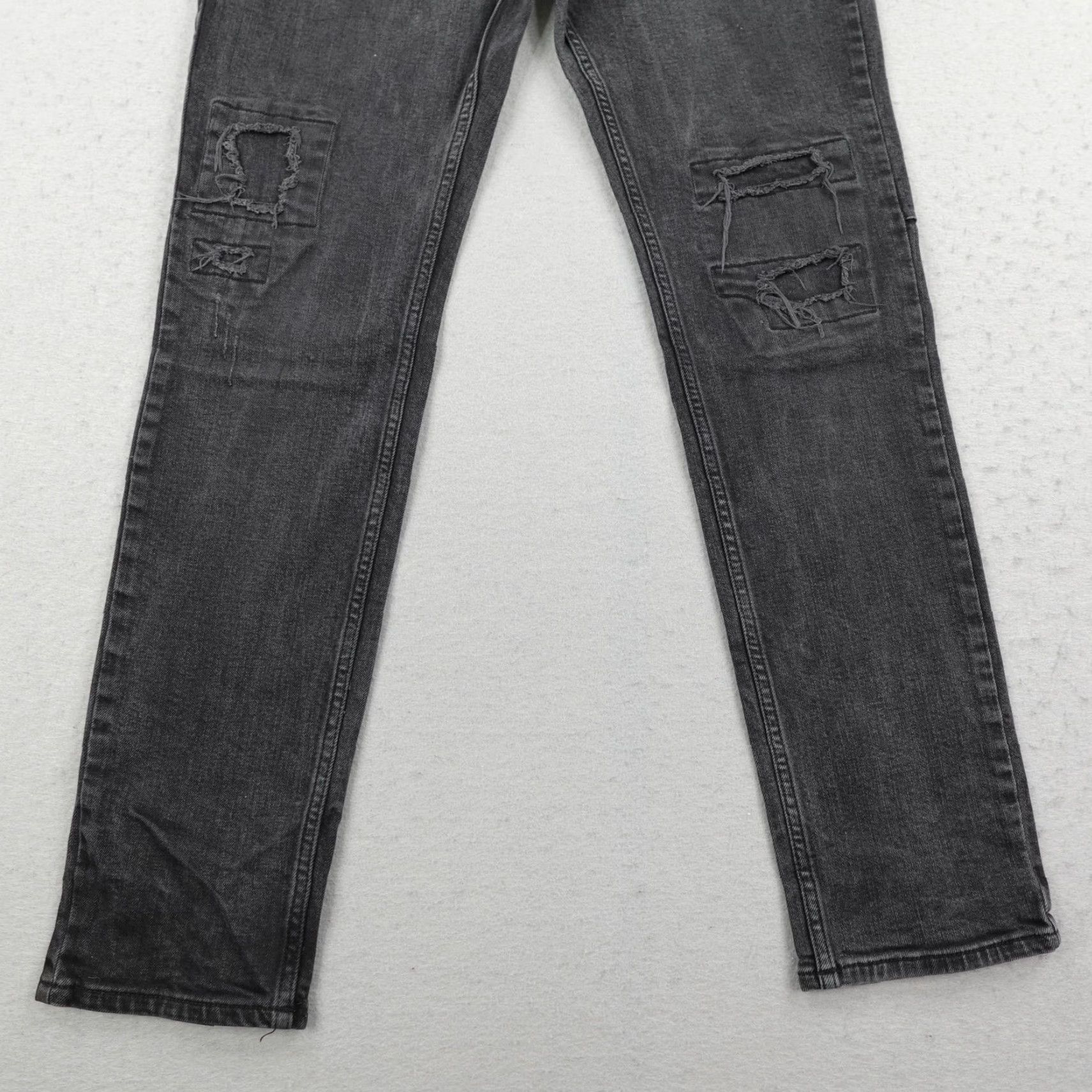 Ksubi Ksubi Jeans Slim Fit Distressed Black Denim 32x32 Flex Pants Mens Size US 32 / EU 48 - 3 Thumbnail