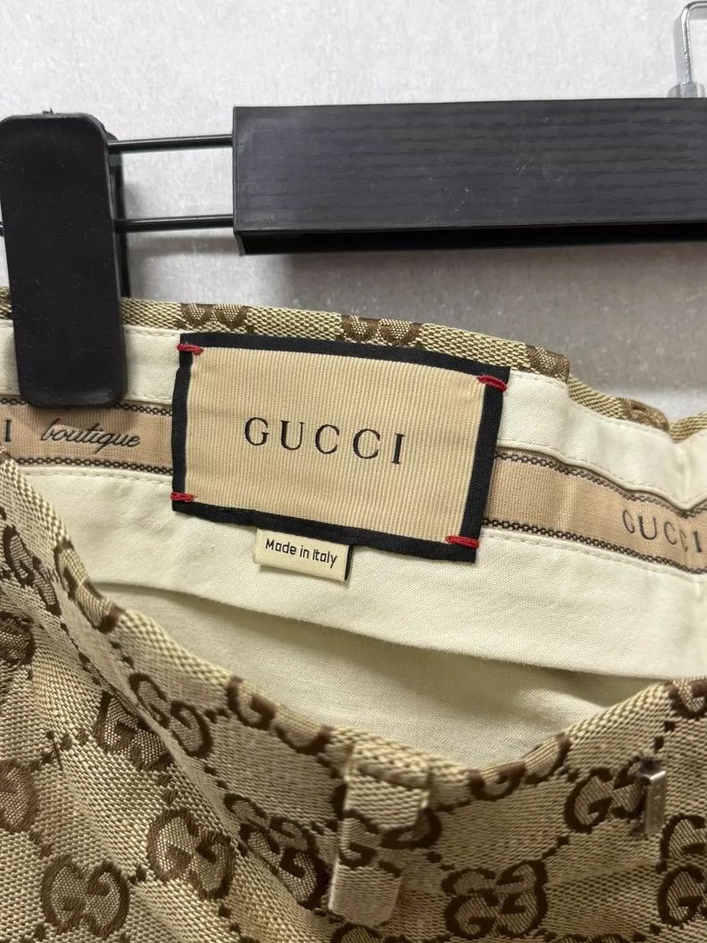 Gucci Gucci Full-print trousers Size 50R - 3 Thumbnail