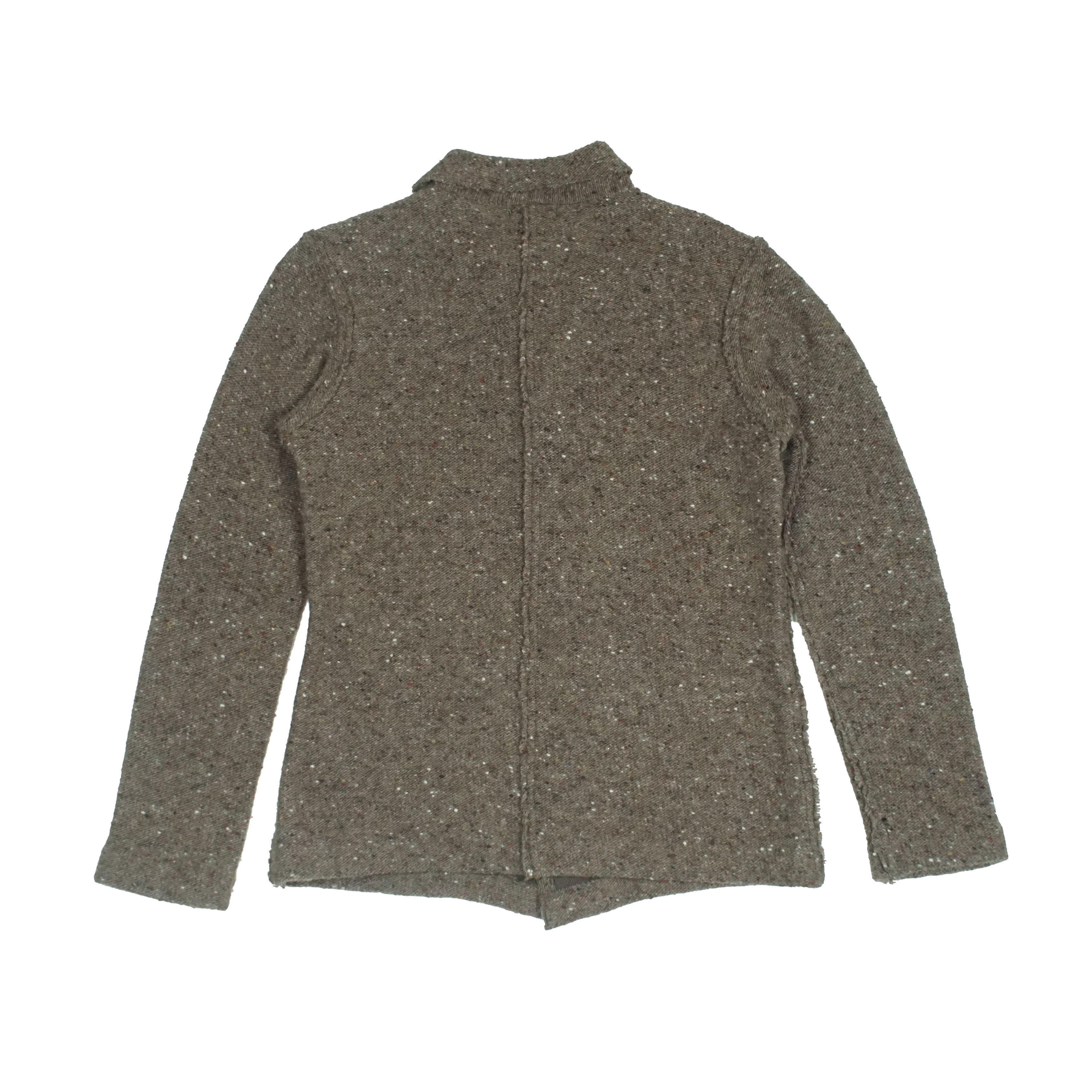 Issey Miyake *NoTariff Issey Miyake Plantation Knit Wool Jacket Size M / US 6-8 / IT 42-44 - 4 Thumbnail