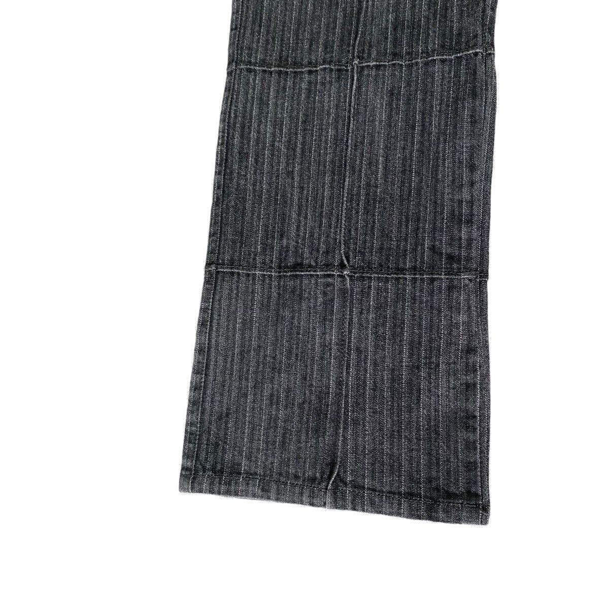 Michel Klein MK Klein Denim Striped General Worker Jeans Size US 30 / EU 46 - 8 Thumbnail