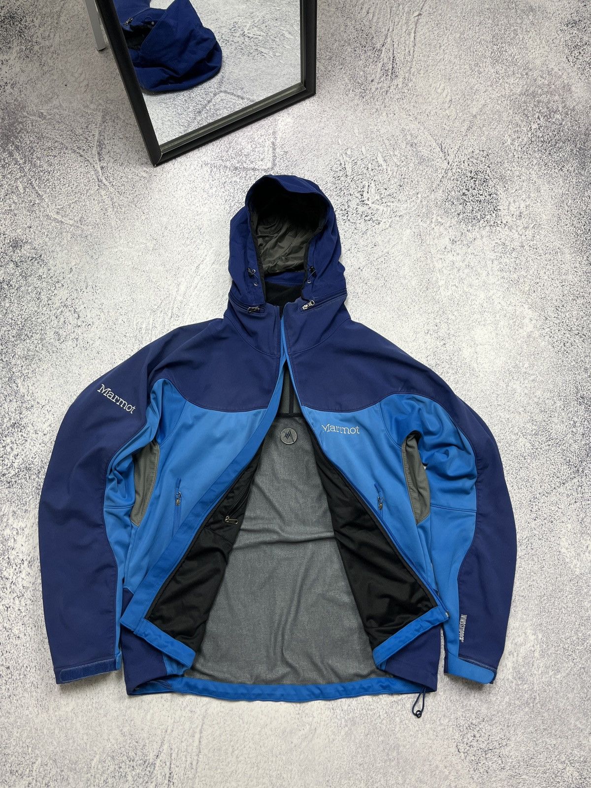Marmot × Vintage Marmot Super Hero Softshell Windstopper Jacket Gorpcore Rare Size US L / EU 52-54 / 3 - 15 Thumbnail