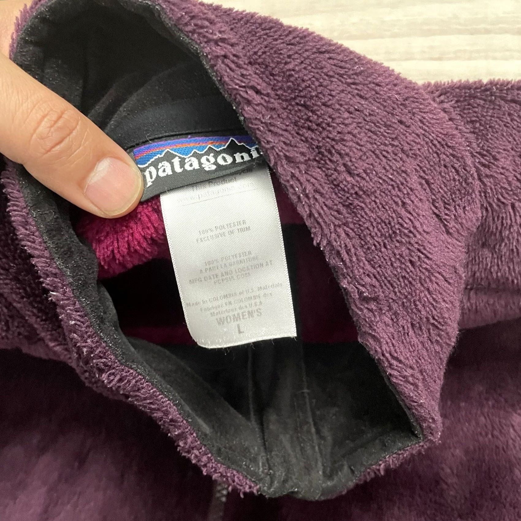 Patagonia Patagonia Jacket Women's L Purple R4 Regulator Fleece Full Zip 36113 Size L / US 10 / IT 46 - 7 Thumbnail