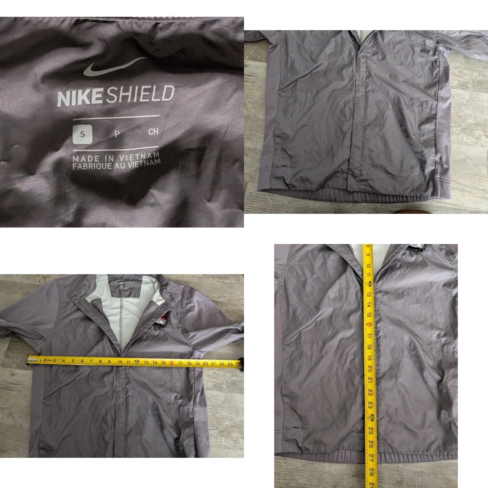 Nike Nike Jacket Mens Small Storm-FIT IndyCar Racing Gray Full Zip Windbreaker Size US S / EU 44-46 / 1 - 8 Thumbnail