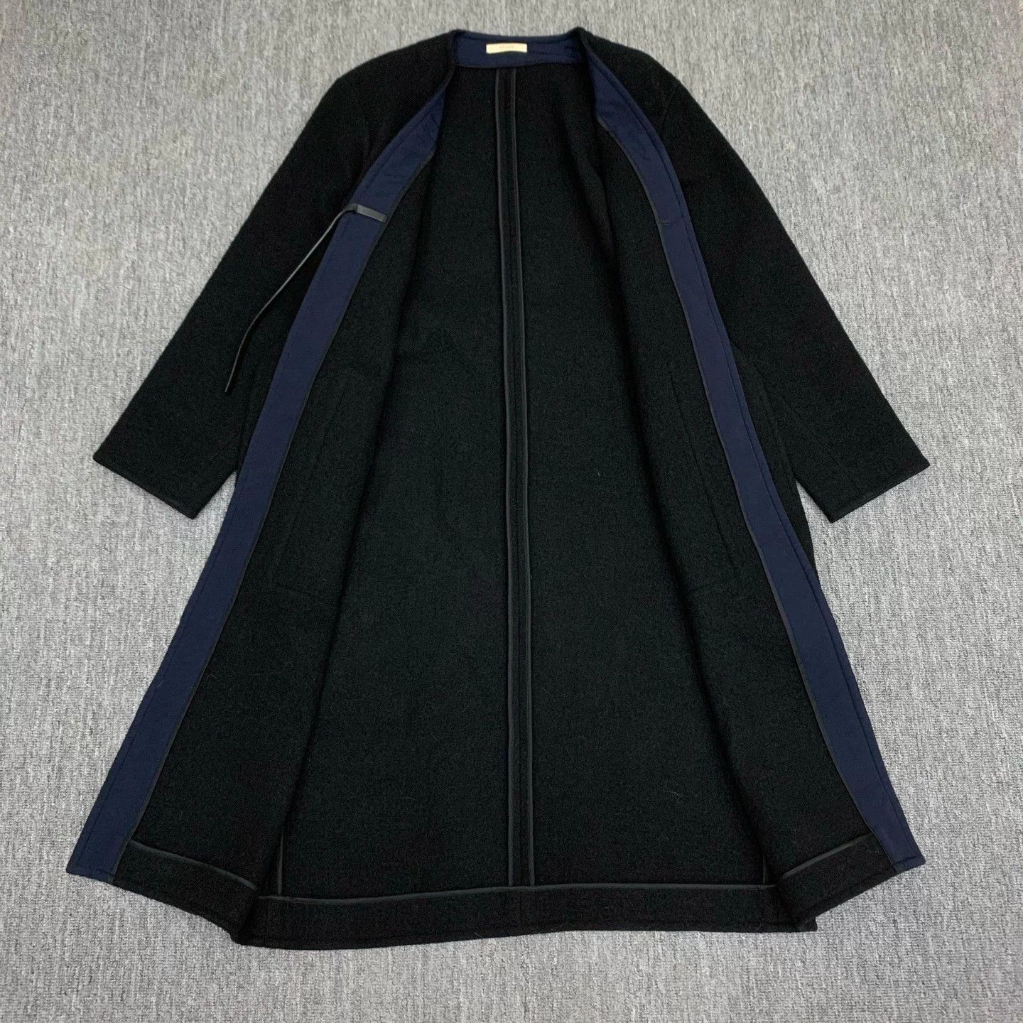 Celine Celine black wool long coat size 36 95 new Size XS / US 0-2 / IT 36-38 - 6 Thumbnail
