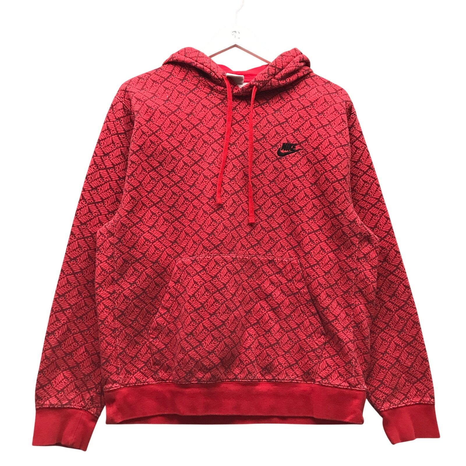 Nike Nike DM6911-657 Essentials AOP Hoodie Men Medium Red Black Size US M / EU 48-50 / 2 - 1 Thumbnail