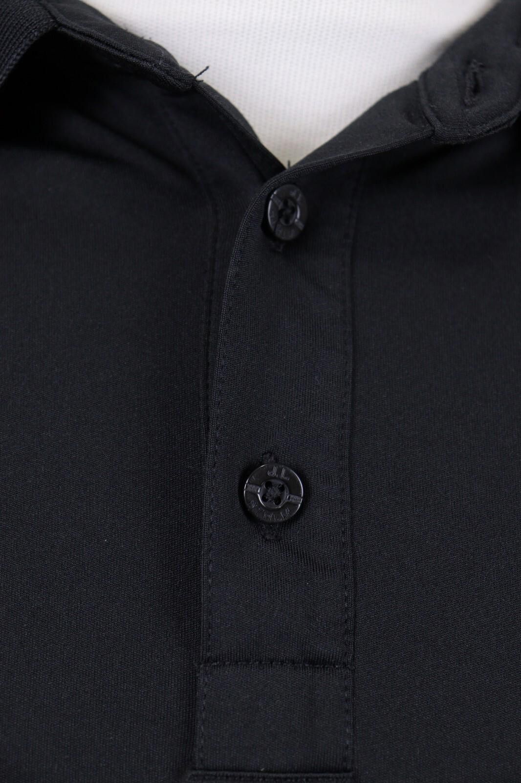 J.Lindeberg J.Lindeberg Regular Fit Sport Golf Black Polo Shirt Size M Size US M / EU 48-50 / 2 - 5 Thumbnail