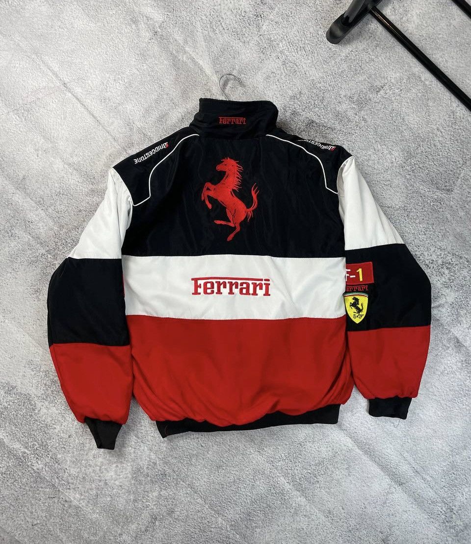 Ferrari Vintage Ferrari racing bomber jacket Size US L / EU 52-54 / 3 - 3 Thumbnail