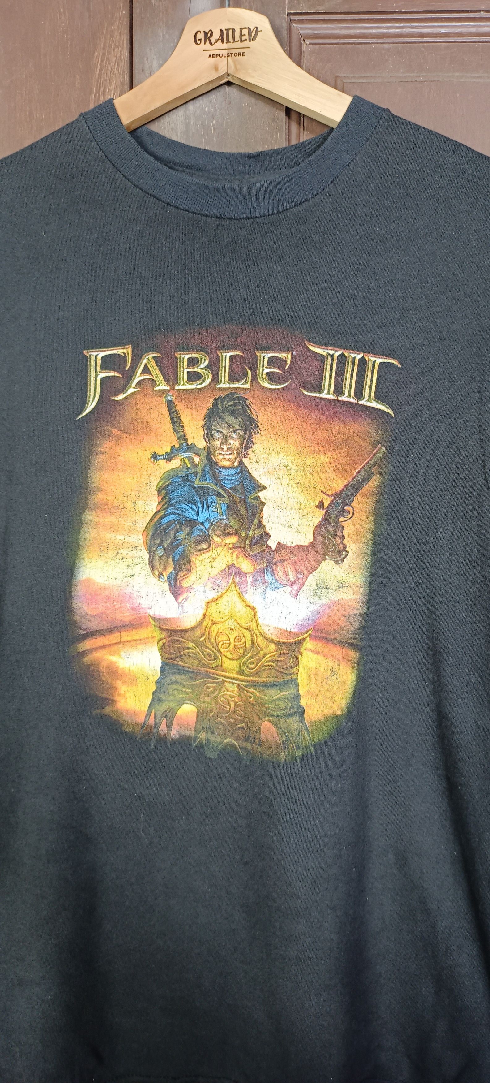 Playstation Very Rare Design Vintage Video Game Fable III Xbox 360 Size US XL / EU 56 / 4 - 3 Thumbnail