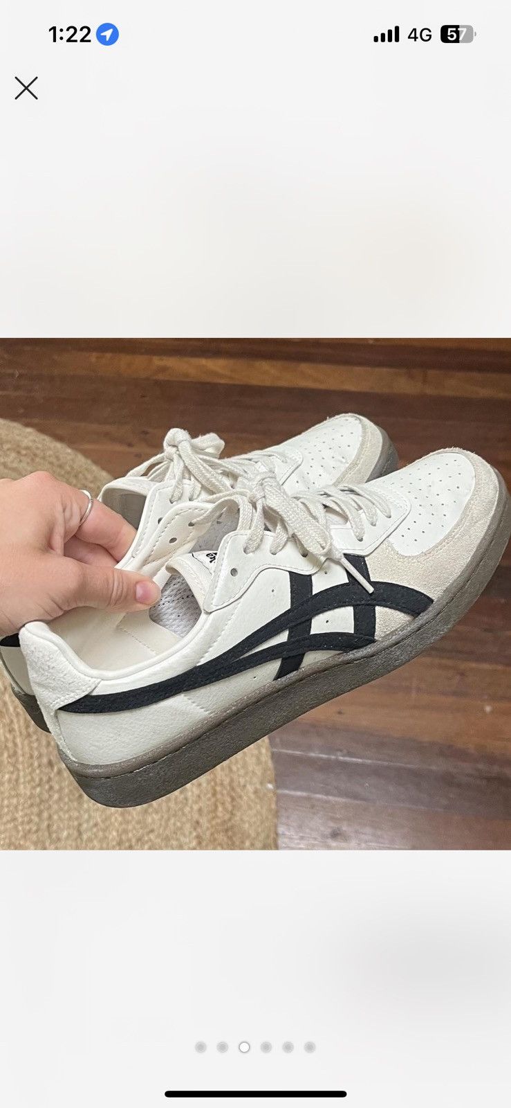 Onitsuka Tiger Onitsuka Tiger GSM Cream and Black Size US 8 / IT 38 - 3 Thumbnail